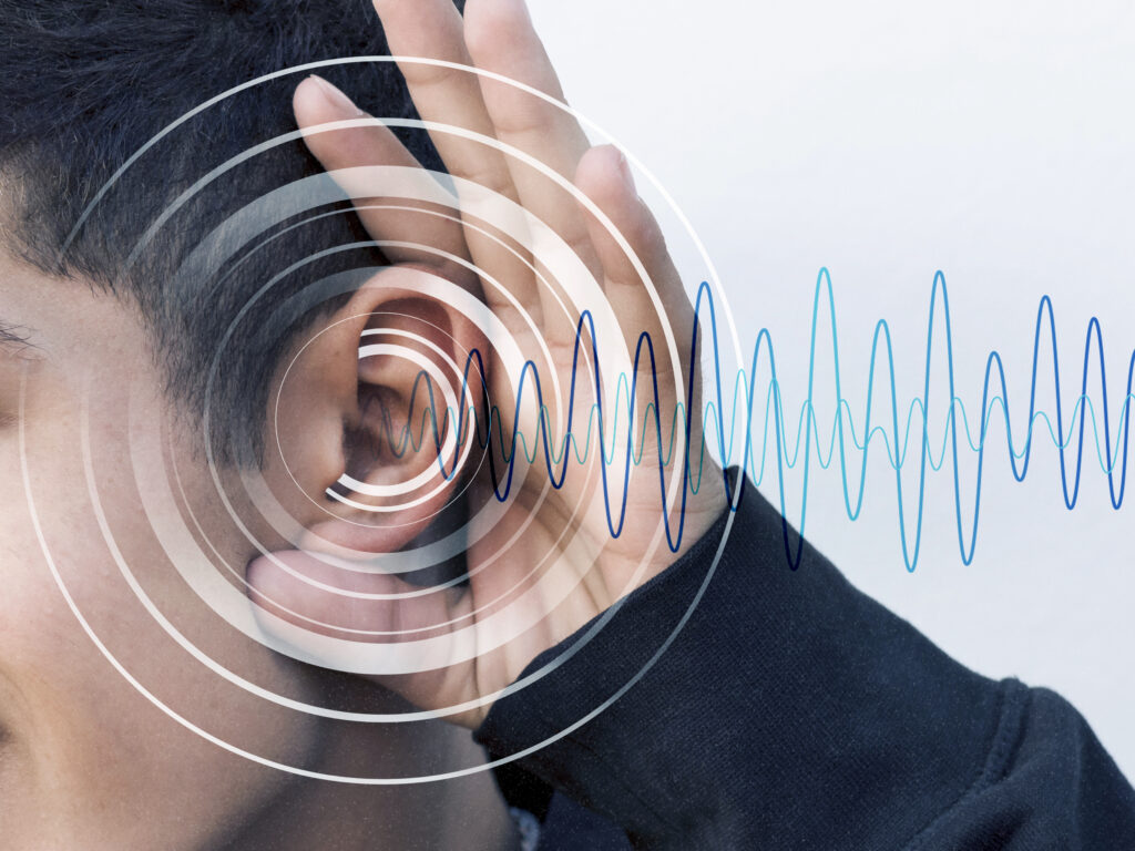 Person Having Hearing Issues